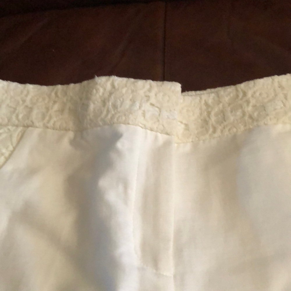 Ann Taylor Loft Dressy Ivory Size 8 Shorts